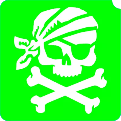 Tattoo stencil - Pirate