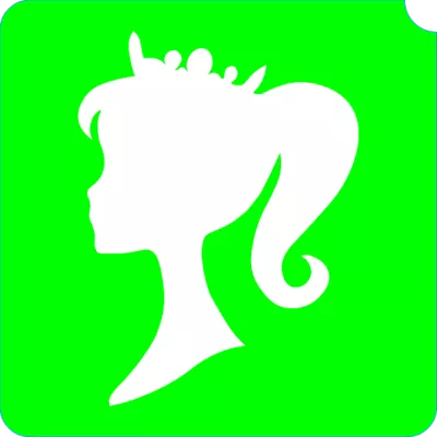 Tattoo stencil - Princess