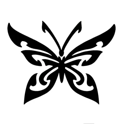 185 - Butterfly Tribal