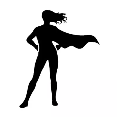 438 - Girl Superhero