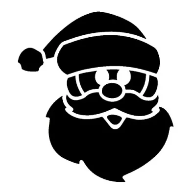 817 - Cute Santa