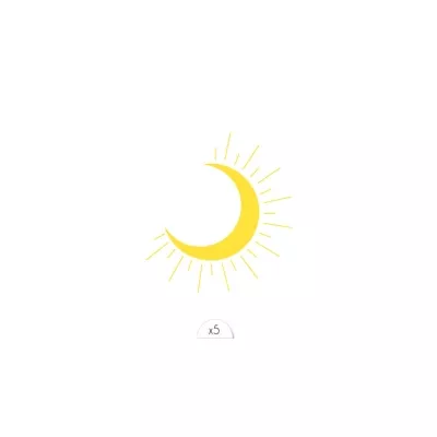 Lovely (x5) - Lune Dorée