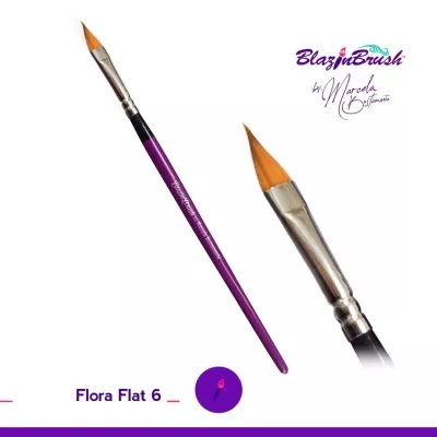 Flora Flat #6 Brush