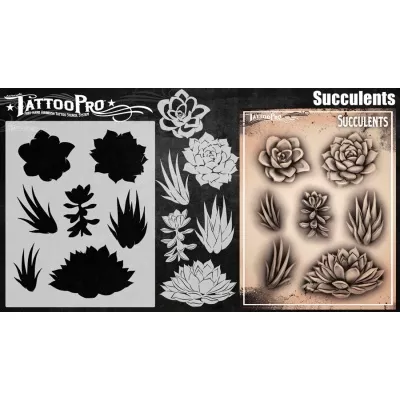 TATTOO PRO - Succulents