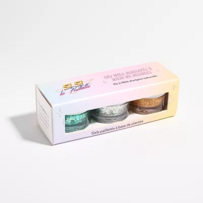 Gels Pailletés - Coffret - Le Solaire