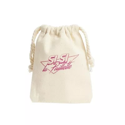 Organic cotton pouch