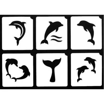 CH9130 - Multi Stencil - Dolphin