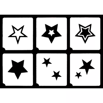 CH9409 - Multi Stencil - Stars