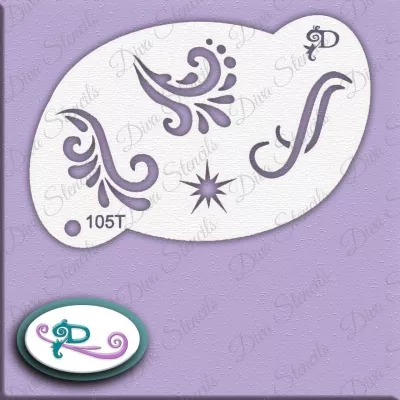 Classic - 105T - Swirly Add Ons